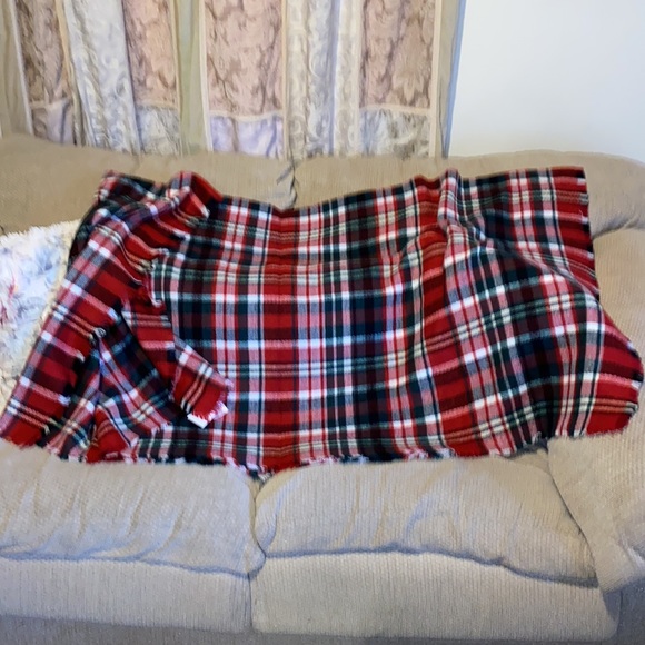 ❤️💚❤️NWT Charter Club Oversized Plaid Blanket Scarf - Picture 5 of 6